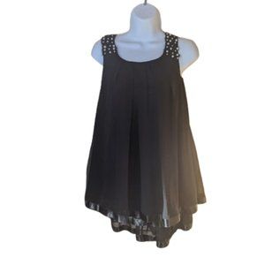 Black Baby Doll Style Dress Fits Small / Medium
